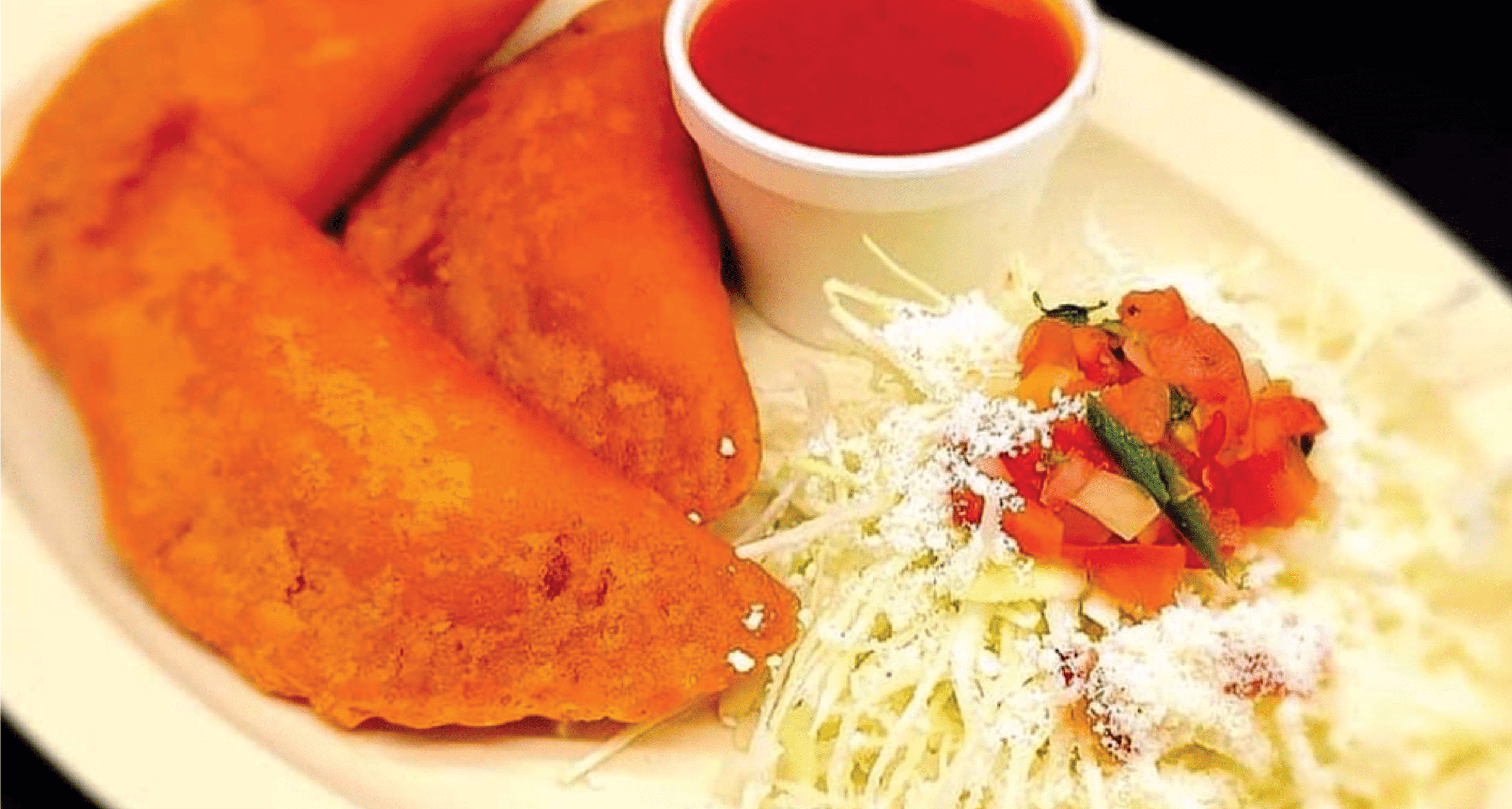 Pastelitos de carne con arroz / Meat pie with Rice