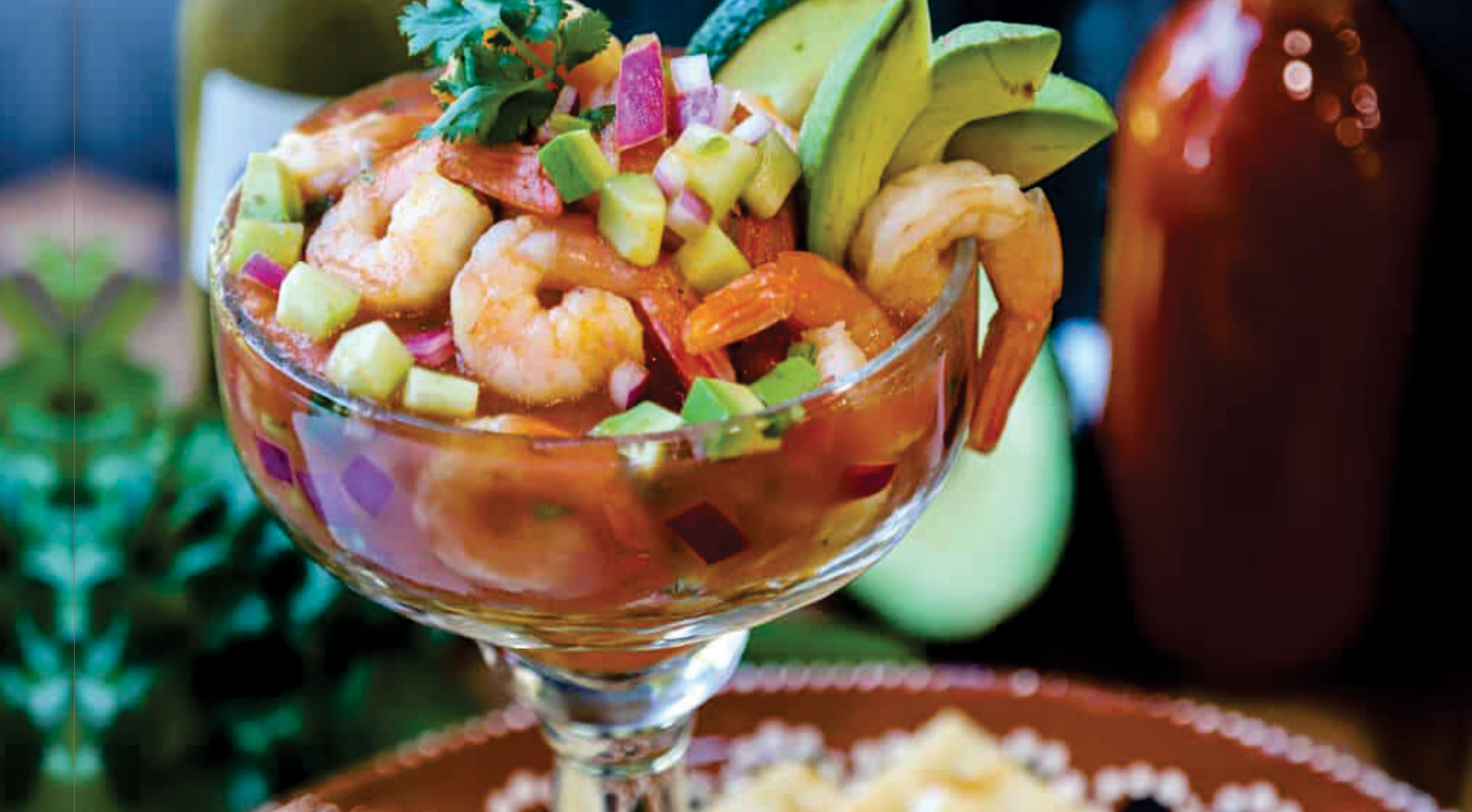 Cóctel de camarones / Shrimp Cocktail